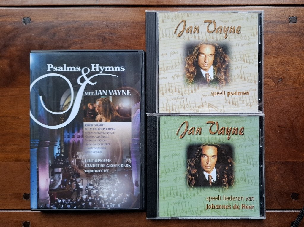 Collectie Jan Vayne - speelt psalmen(gesigneerd) en liederen, Ophalen of Verzenden, Zo goed als nieuw, Overige genres, Piano