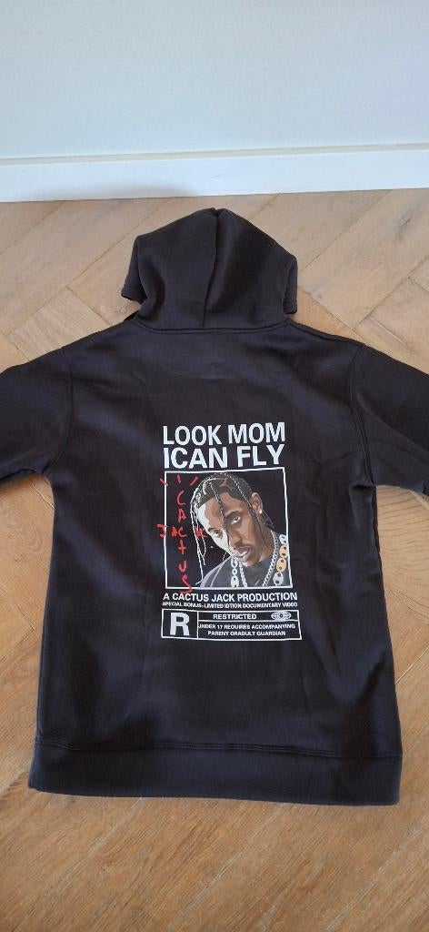 Travis Scott Look mom i can fly hoodie, Kleding | Heren, Truien en Vesten, Ophalen, Nieuw, Maat 52/54 (L), Zwart