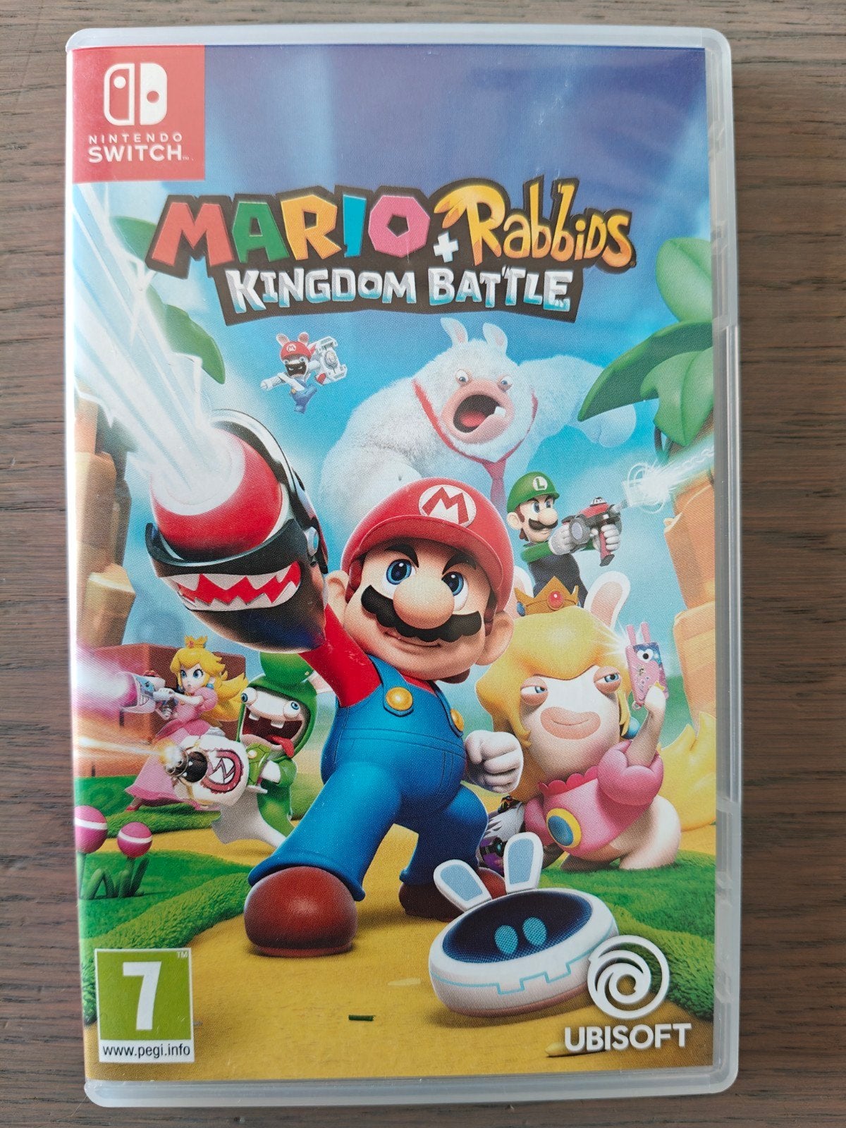 Mario & Rabbids Kingdom Battle (nieuwstaat), Avontuur en Actie, 2 spelers, Ophalen of Verzenden, Zo goed als nieuw