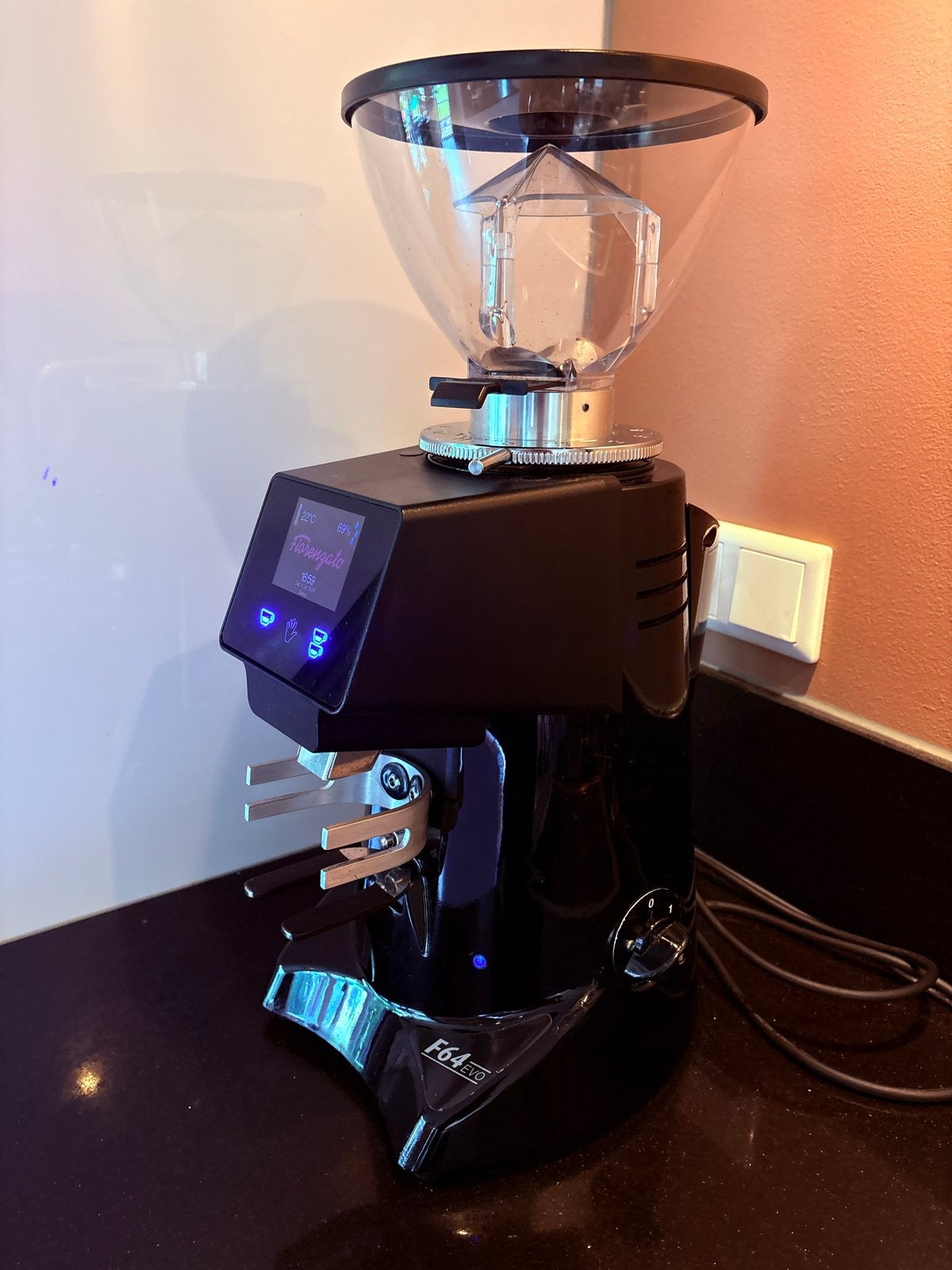 Fiorenzato F64 EVO Koffiemolen - erg goede staat, Witgoed en Apparatuur, Koffiezetapparaten, Overige modellen, 10 kopjes of meer