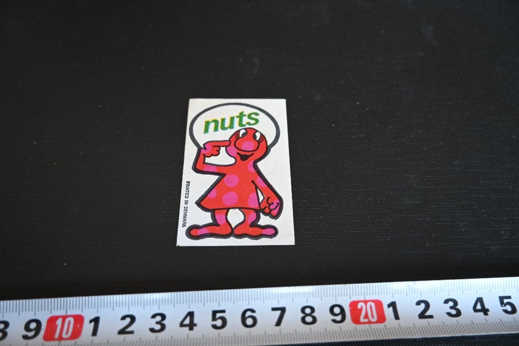 sticker chewing gum dandy gum kinky dan - nuts, Ophalen of Verzenden, Zo goed als nieuw
