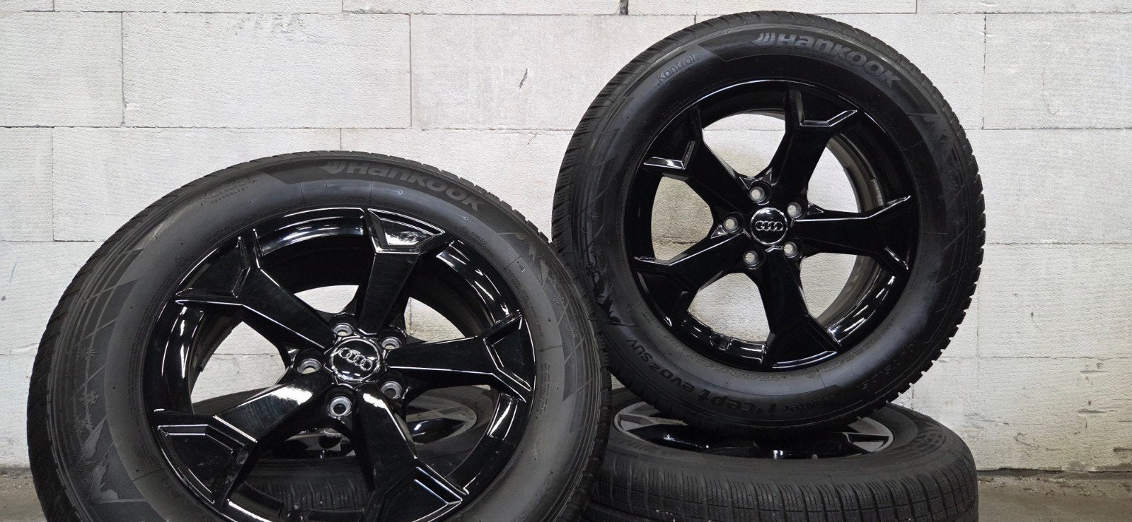 17" Audi Q3 F3 Kodiaq Tarraco Tiguan org velgen winterbanden, Banden en Velgen, 17 inch, V, Personenwagen