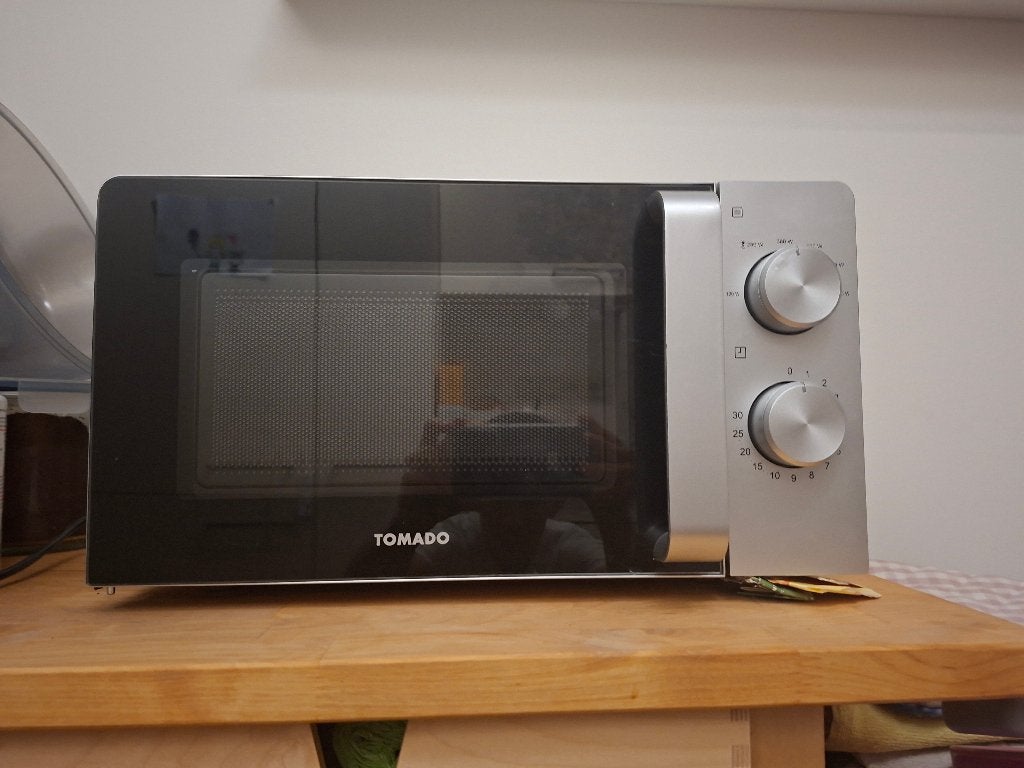 Tomado Magnetron, Ophalen, Minder dan 45 cm, Draaiplateau, Vrijstaand