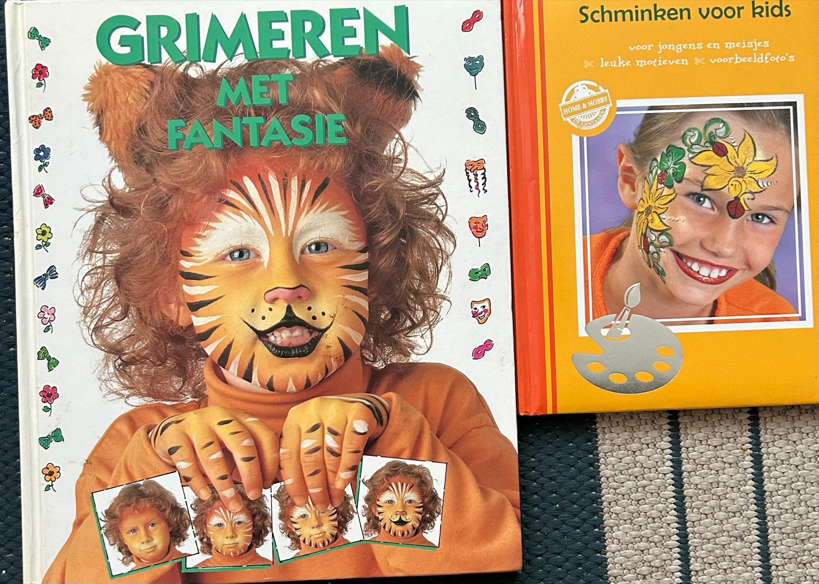 Grimeren met Fantasie & Schminken voor Kids - 2 boeken, Ophalen of Verzenden, Gelezen, Non-fictie