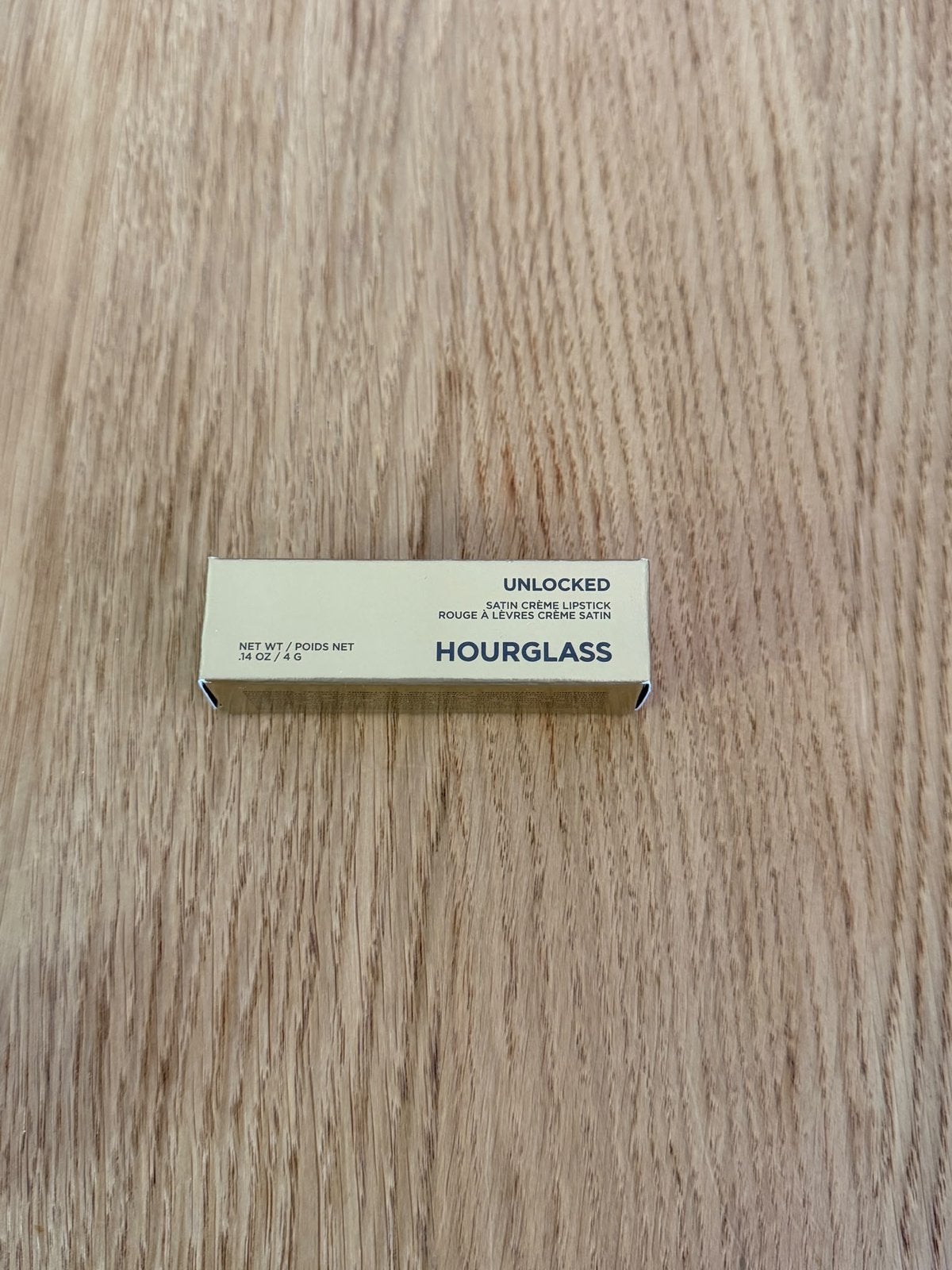 Hourglass Unlocked Satin Crème Lipstick - Sahara 310, Lippen, Nieuw, Ophalen of Verzenden, Make-up