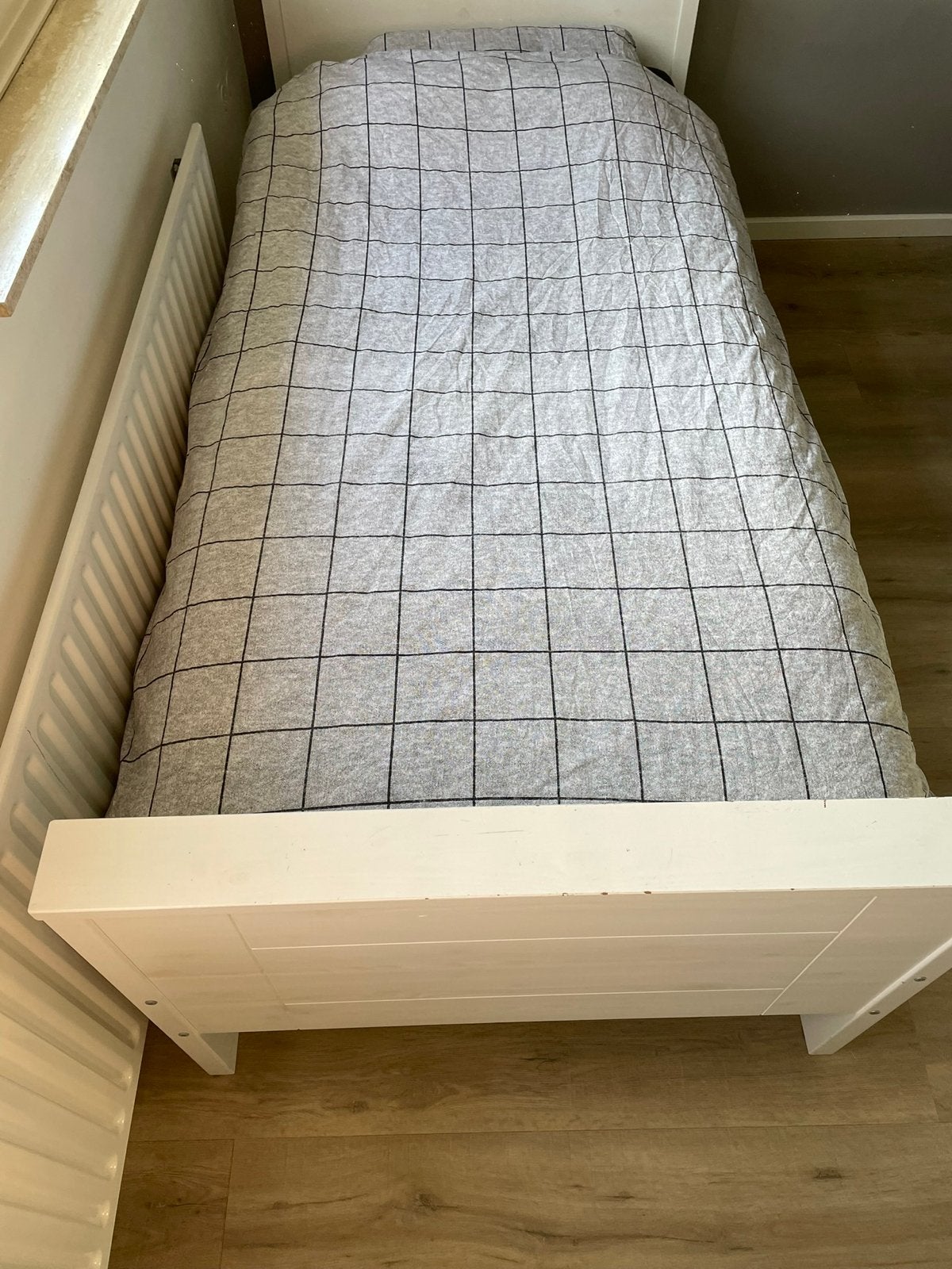 Bopita tienerbed 200x90 hout, Kinderen en Baby's, Ophalen, 85 tot 100 cm, Gebruikt, Lattenbodem