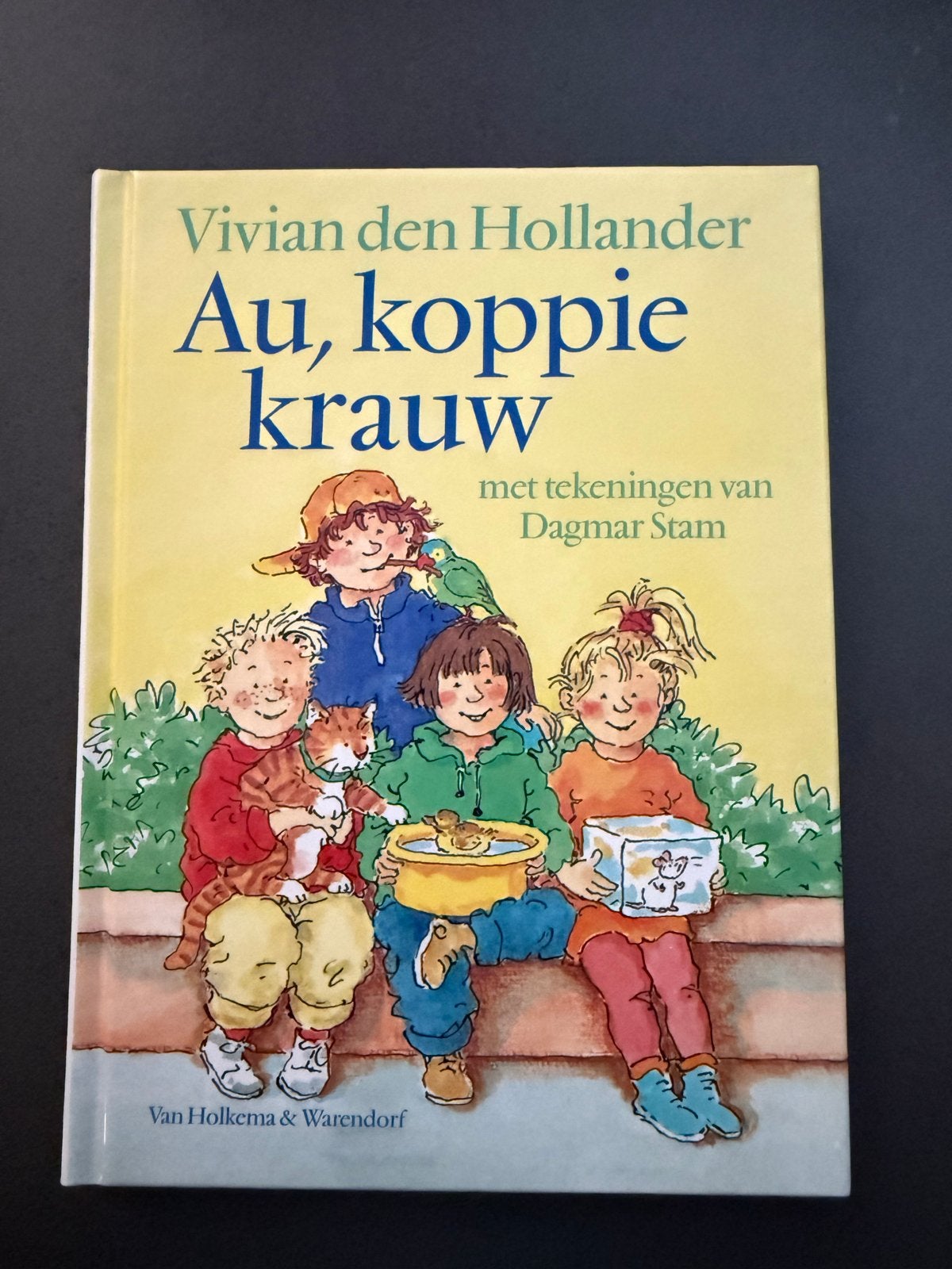 Au, koppie krauw - Vivian den Hollander, Ophalen of Verzenden, Zo goed als nieuw, 3 tot 4 jaar