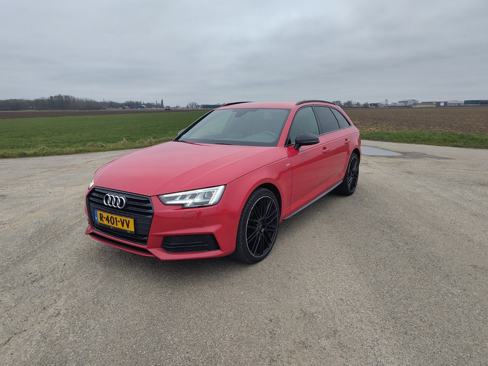 Audi A4 2.0 tfsi 170pk g-tron cng pro line inruil mogelijk, Auto's, Automaat, Zwart, 2000 kg, Verwarmde buitenspiegels
