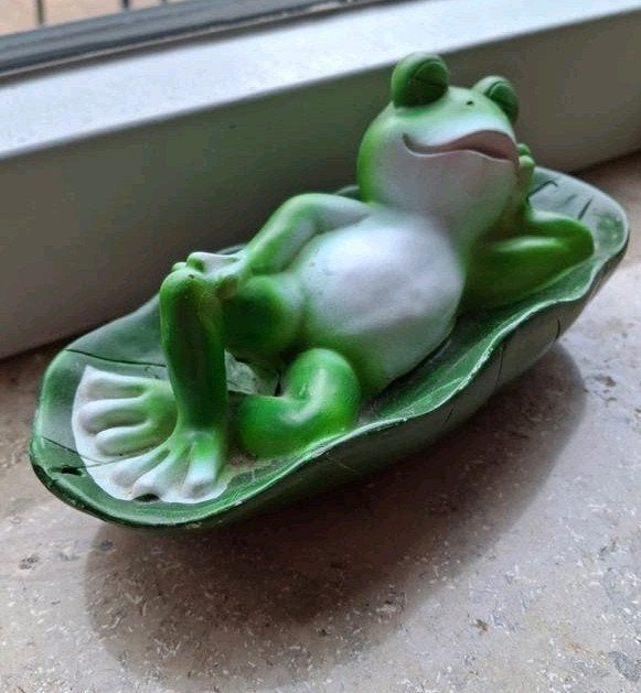 Leuke raamhangers en kikkers decoratie, Groen, Gebruikt, Overige stijlen, Kunststof