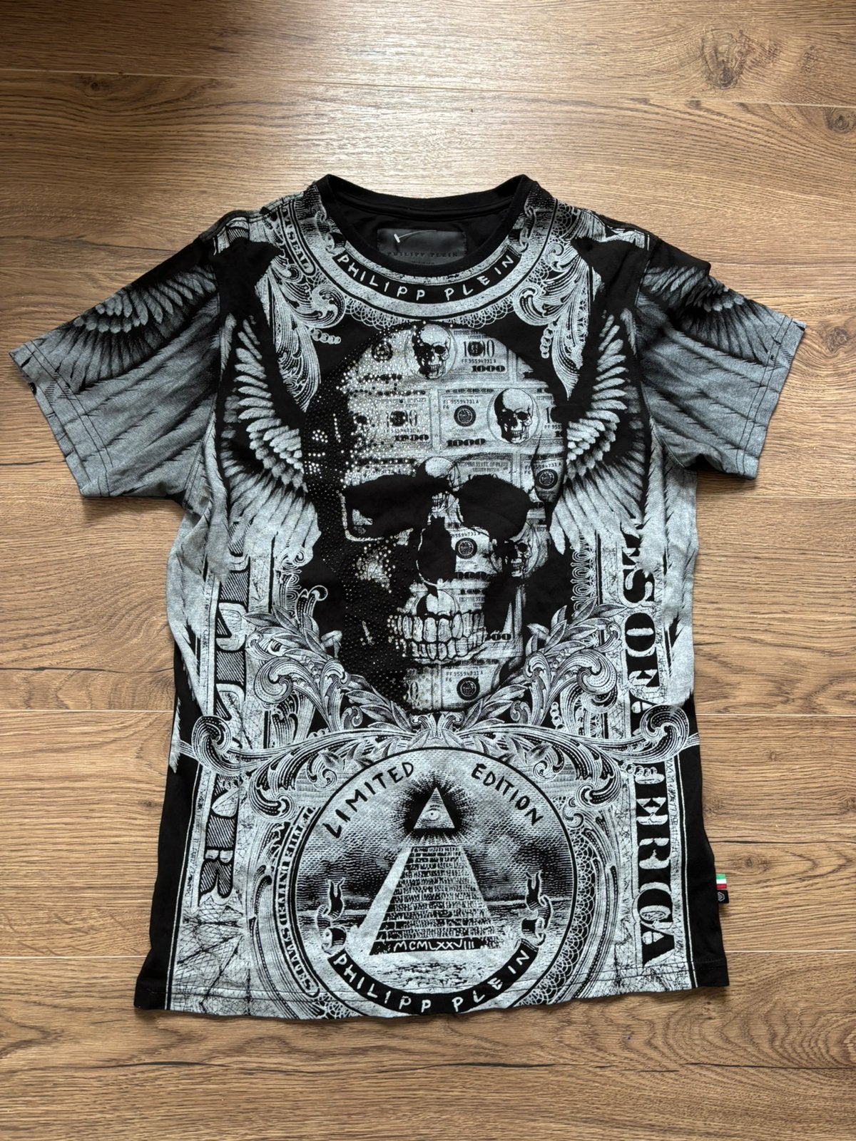 Philipp plein tshirt, Ophalen of Verzenden, Zo goed als nieuw, Zwart, Korte mouw