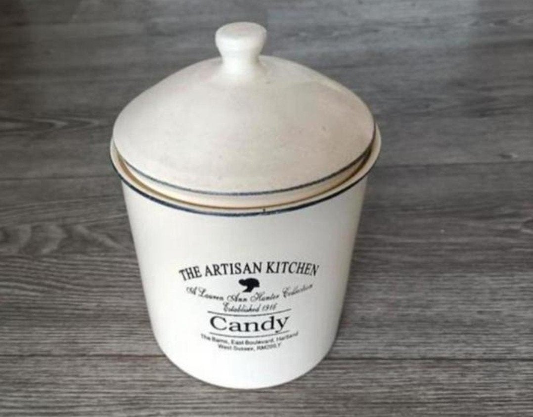 ❇️the artisan kitchen candy voorraadpot❇️, Huis en Inrichting, Keuken | Potten en Pannen, Verzenden, Gebruikt, Overige materialen