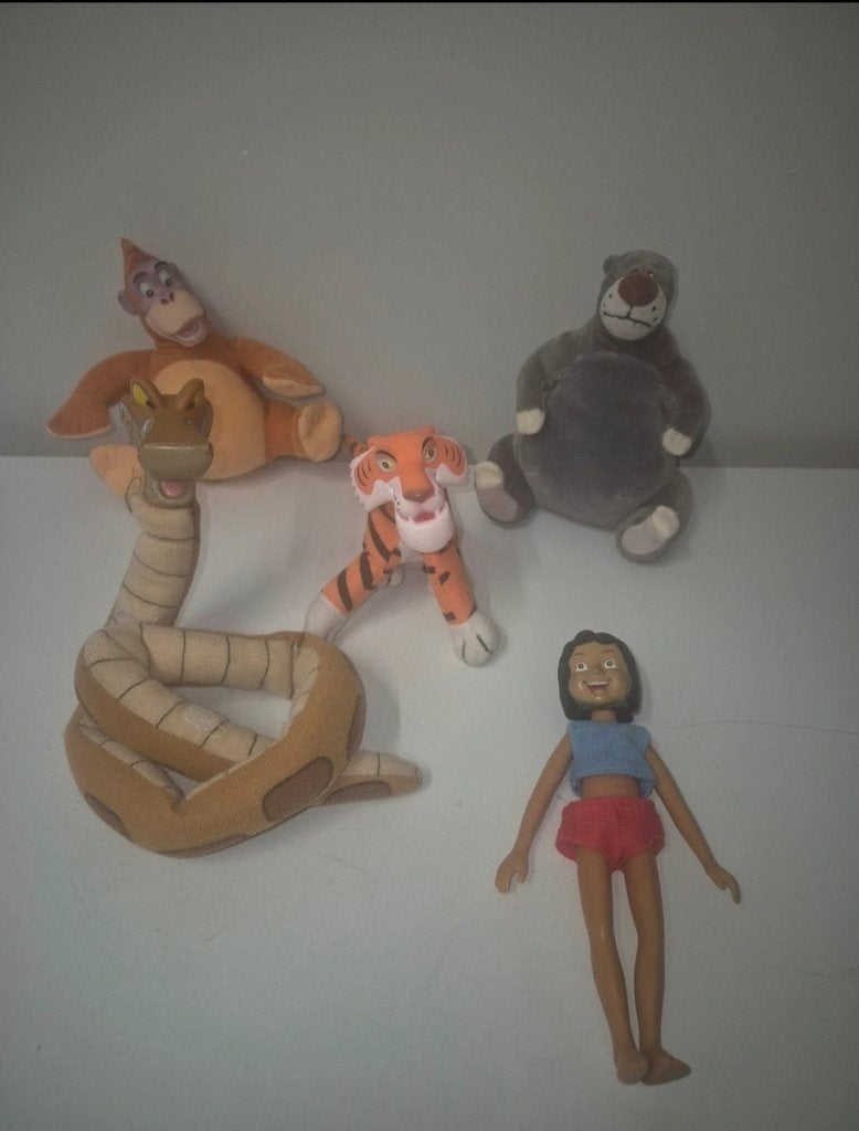 Disney jungle book figuren, Verzamelen, Ophalen of Verzenden, Overige figuren, Gebruikt, Beeldje of Figuurtje