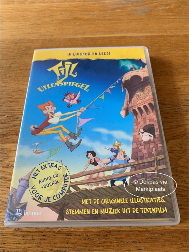 Cd Tijl Uilenspiegel - Ik Luister en Lees - Cd + Boekje, Cd's en Dvd's, Ophalen of Verzenden, Gebruikt