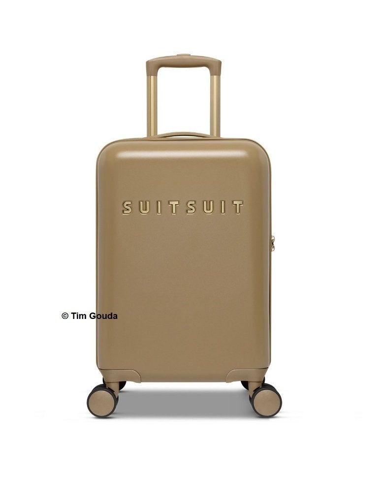 ✅ SUITSUIT Fusion Iced Coffee koffer 55 cm - NIEUW, Wieltjes, 50 tot 60 cm, Hard kunststof, Nieuw