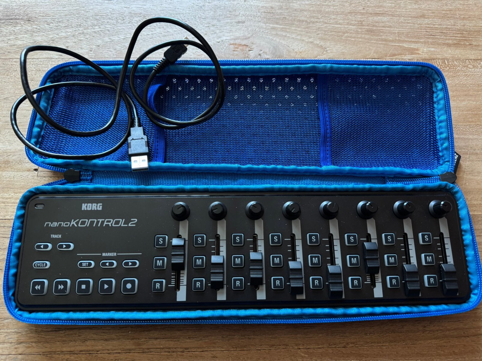 Korg Nanokontrol 2 + case, Ophalen, Zo goed als nieuw
