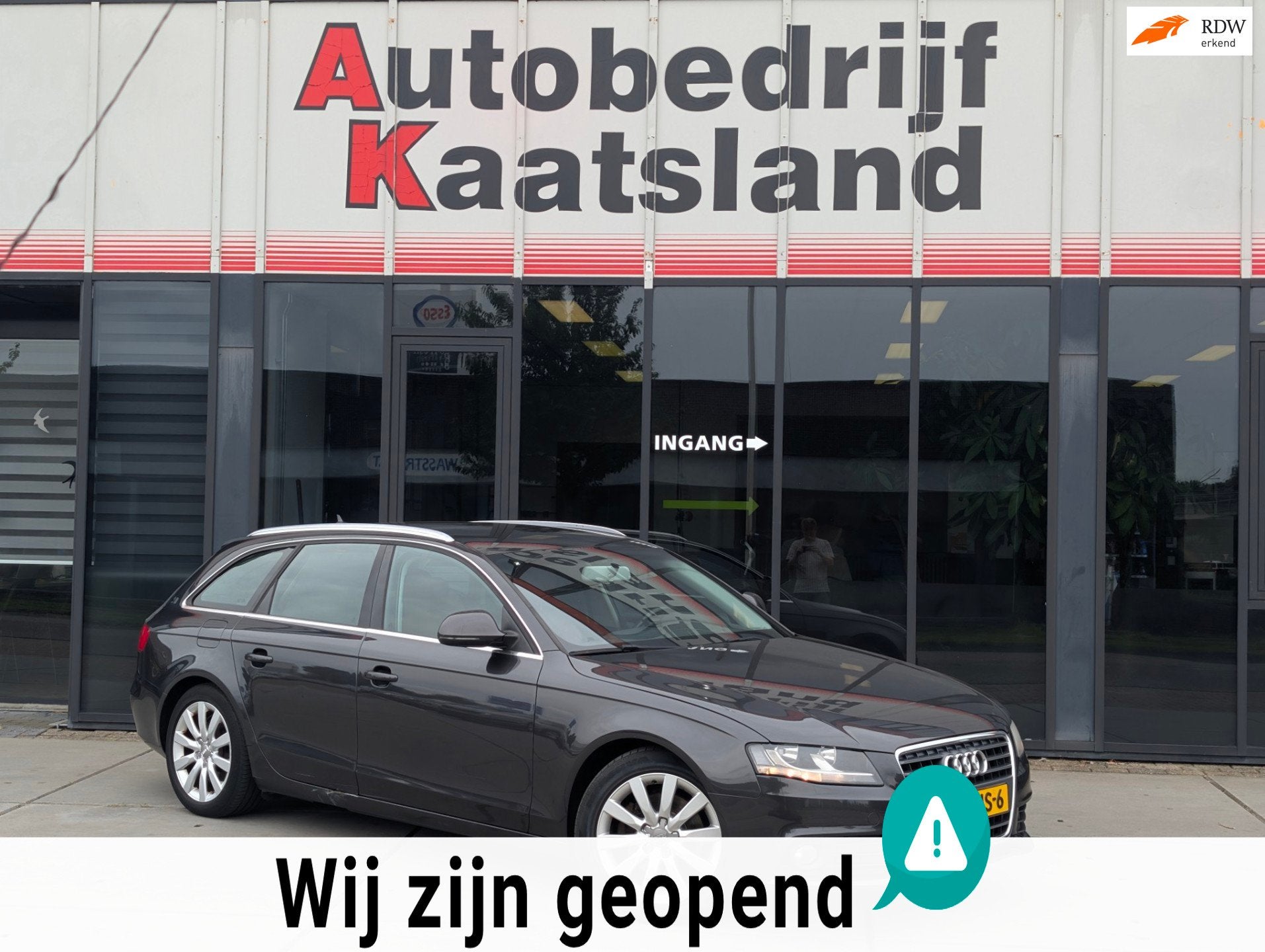 Audi A4 Avant 2.0 TFSI Pro Line Business - Leer - Cruise - C, Auto's, Audi, Voorwielaandrijving, Euro 5, 15 km/l, Gebruikt