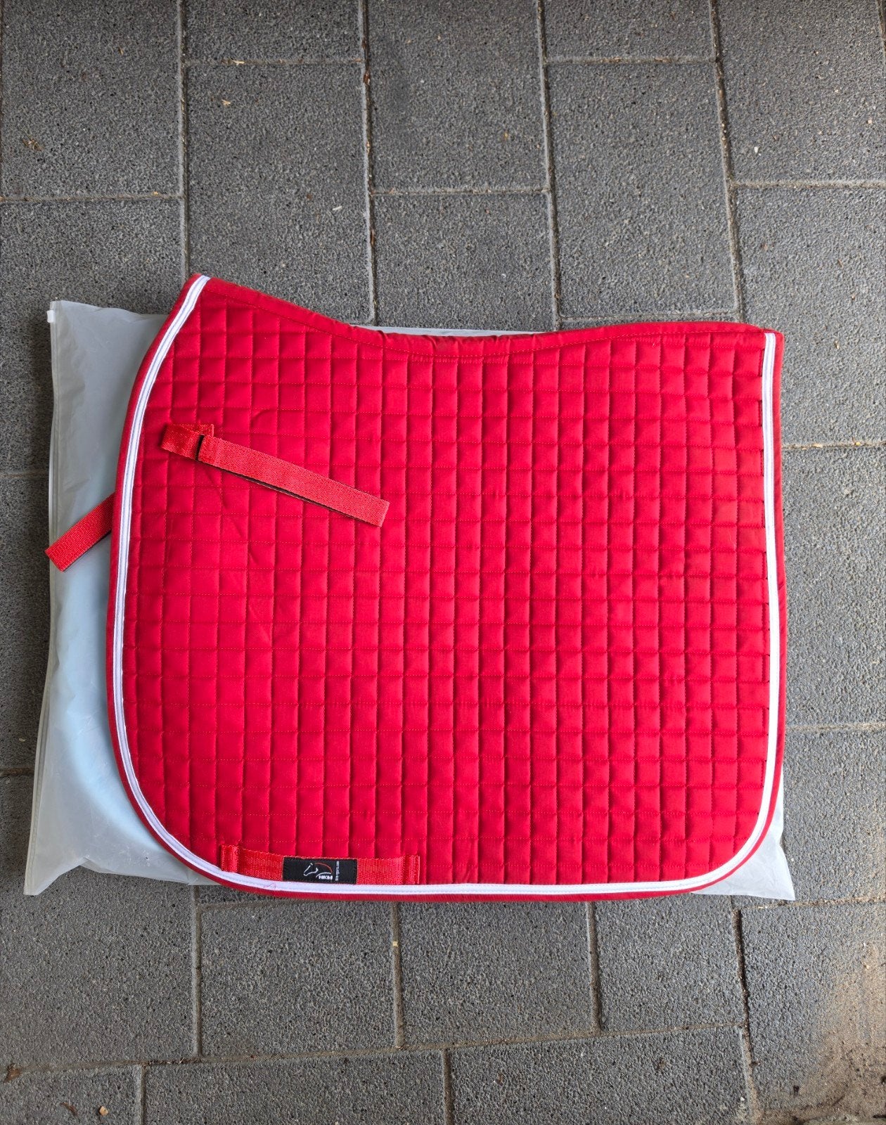 HKM dressuurdekje rood full, Full (L), Dressuurdekje, Rood, Ophalen of Verzenden