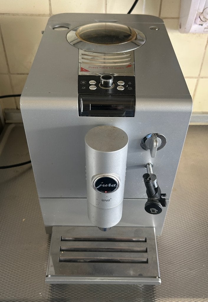 Jura Ena7, Ophalen, Gebruikt, 10 kopjes of meer, Koffiemachine