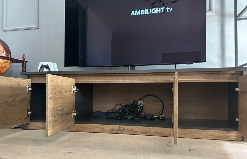 Tv kast, Ophalen, 100 tot 150 cm, Zo goed als nieuw, Minder dan 100 cm