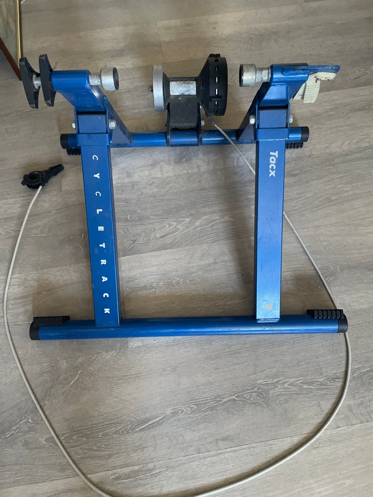 Tacx Cycletrack fietstrainer - Indoor fietsen, Gebruikt, Overige typen, Staal, Ophalen of Verzenden