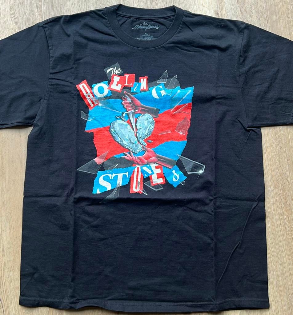 Rolling Stones - Hackney Diamonds Live Shirt, Kleding | Heren, T-shirts, Ophalen of Verzenden, Zo goed als nieuw, Maat 56/58 (XL)
