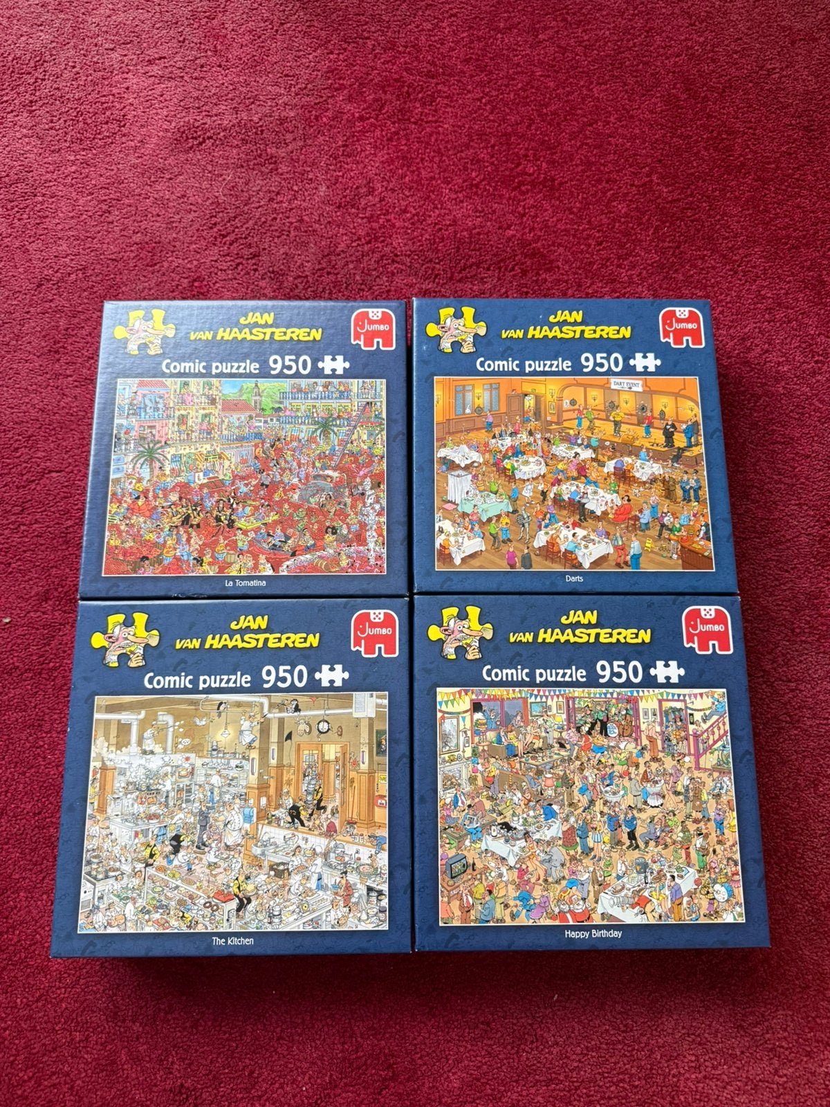 Jan van Haasteren puzzels 950 stukjes, Ophalen, 500 t/m 1500 stukjes, Zo goed als nieuw, Legpuzzel