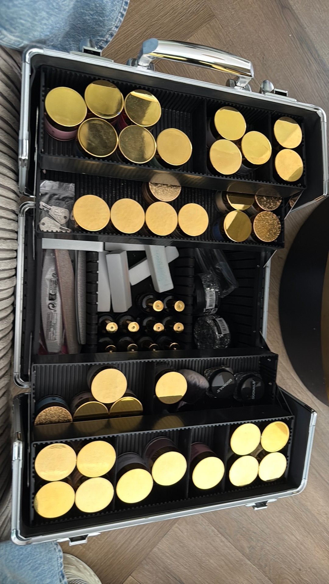 Doonails pakket met veel kleurtjes!!, Ophalen, Overige kleuren, Zo goed als nieuw, Handen en Nagels
