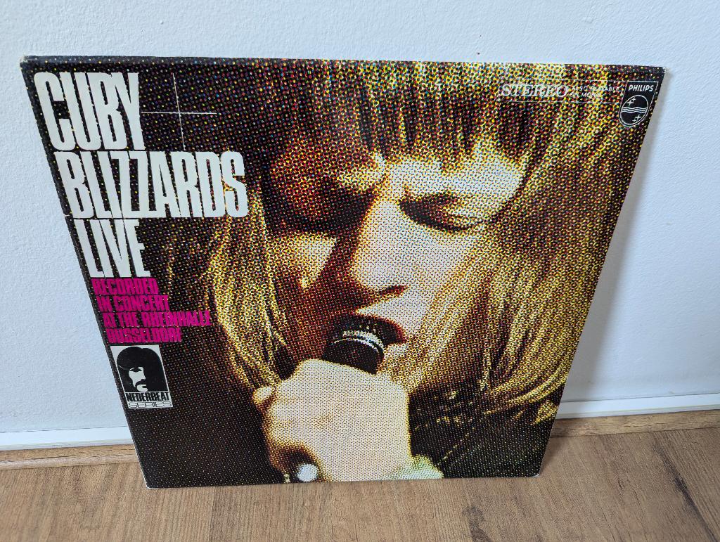 Cuby + Blizzards ‎– Cuby + Blizzards Live vinyl LP, Cd's en Dvd's, Vinyl | Jazz en Blues, Gebruikt, 1980 tot heden, Ophalen of Verzenden