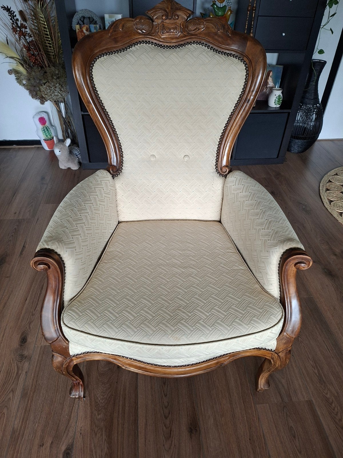 Klassieke Barokstoel Louis Philippe Stijl, Ophalen
