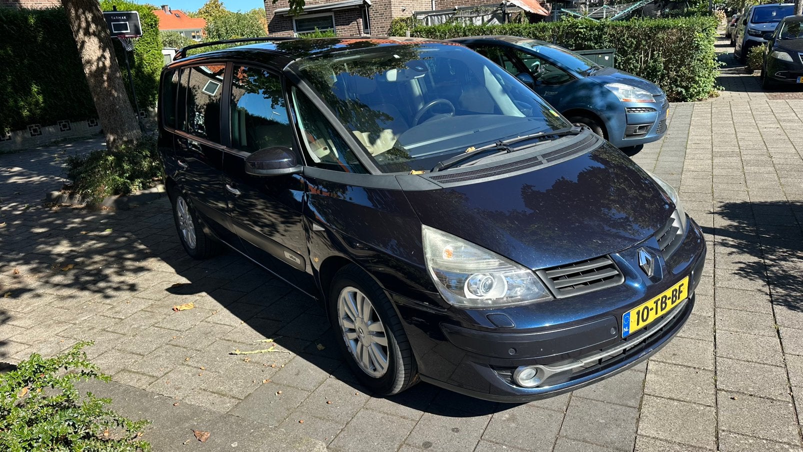 Renault Espace 2.0 16V Turbo 125KW Auth AUT E4 2006 Blauw, Auto's, 1998 cc, 4 cilinders, 2000 kg, Blauw