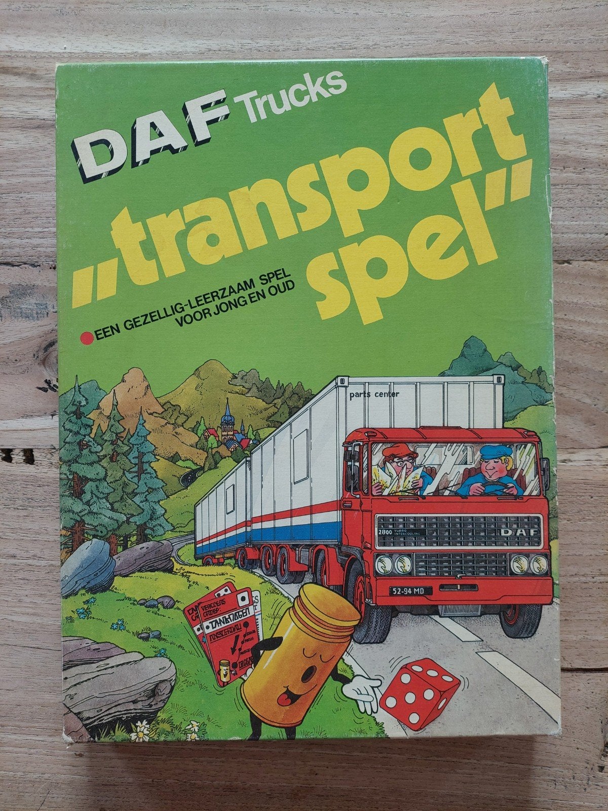 DAF Transport Spel - Gezellig-leerzaam bordspel, Hobby en Vrije tijd, Gezelschapsspellen | Bordspellen, Vijf spelers of meer, Ophalen of Verzenden