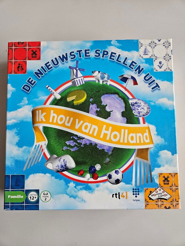 Ik hou van Holland bordspel (Identity Games), Ophalen, Zo goed als nieuw