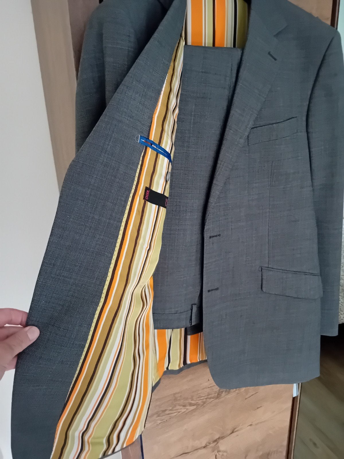 Oger Red herenpak - Grijs, maat 56, Oger Red, Maat 56/58 (XL), Ophalen of Verzenden, Zo goed als nieuw