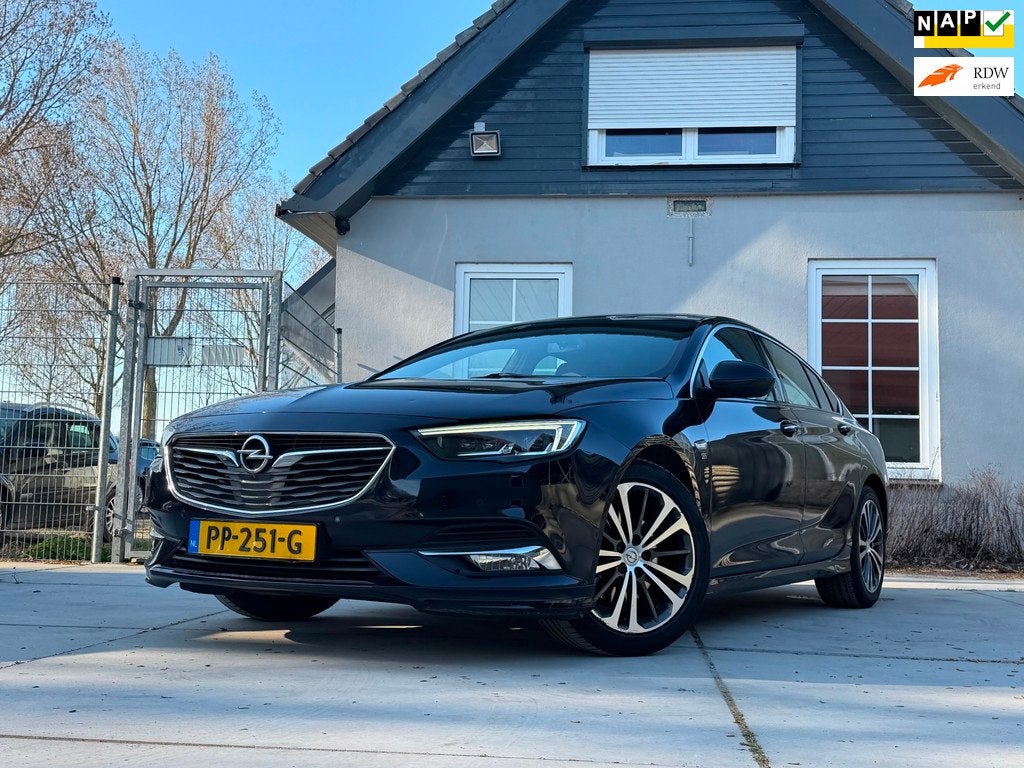 Opel Insignia Grand Sport 1.6 CDTI OPC-Line | Volopties | Au, 4 cilinders, Blauw, Bedrijf, Diesel