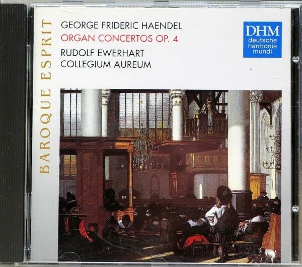 Handel Organ Concertos Op.4 CD, Ophalen of Verzenden, Barok, Gebruikt, Overige typen