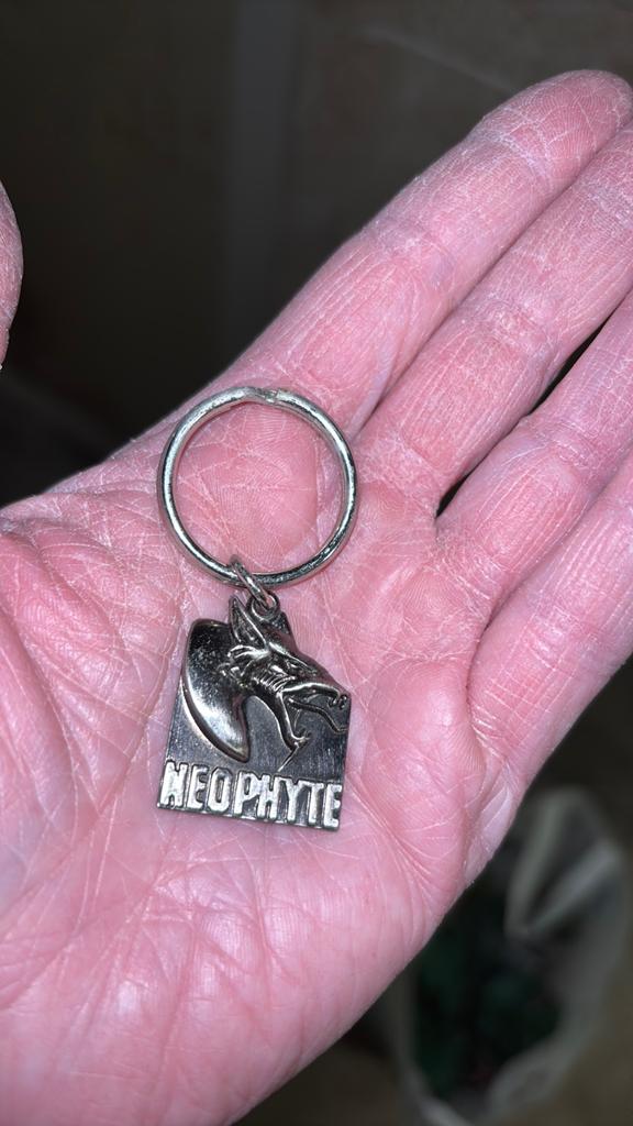 Neophyte sleutelhanger, Ophalen of Verzenden, Zo goed als nieuw