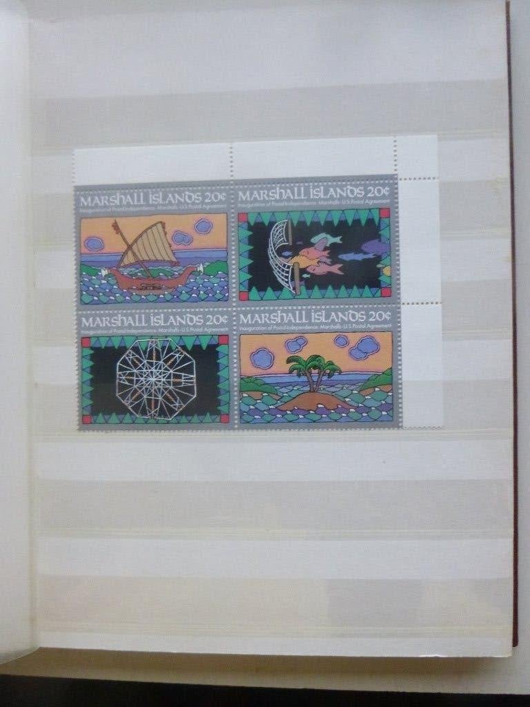 A5 stockboek Palau series postfris cat.w € 100,00 (Oceanië), Ophalen of Verzenden, Buitenland