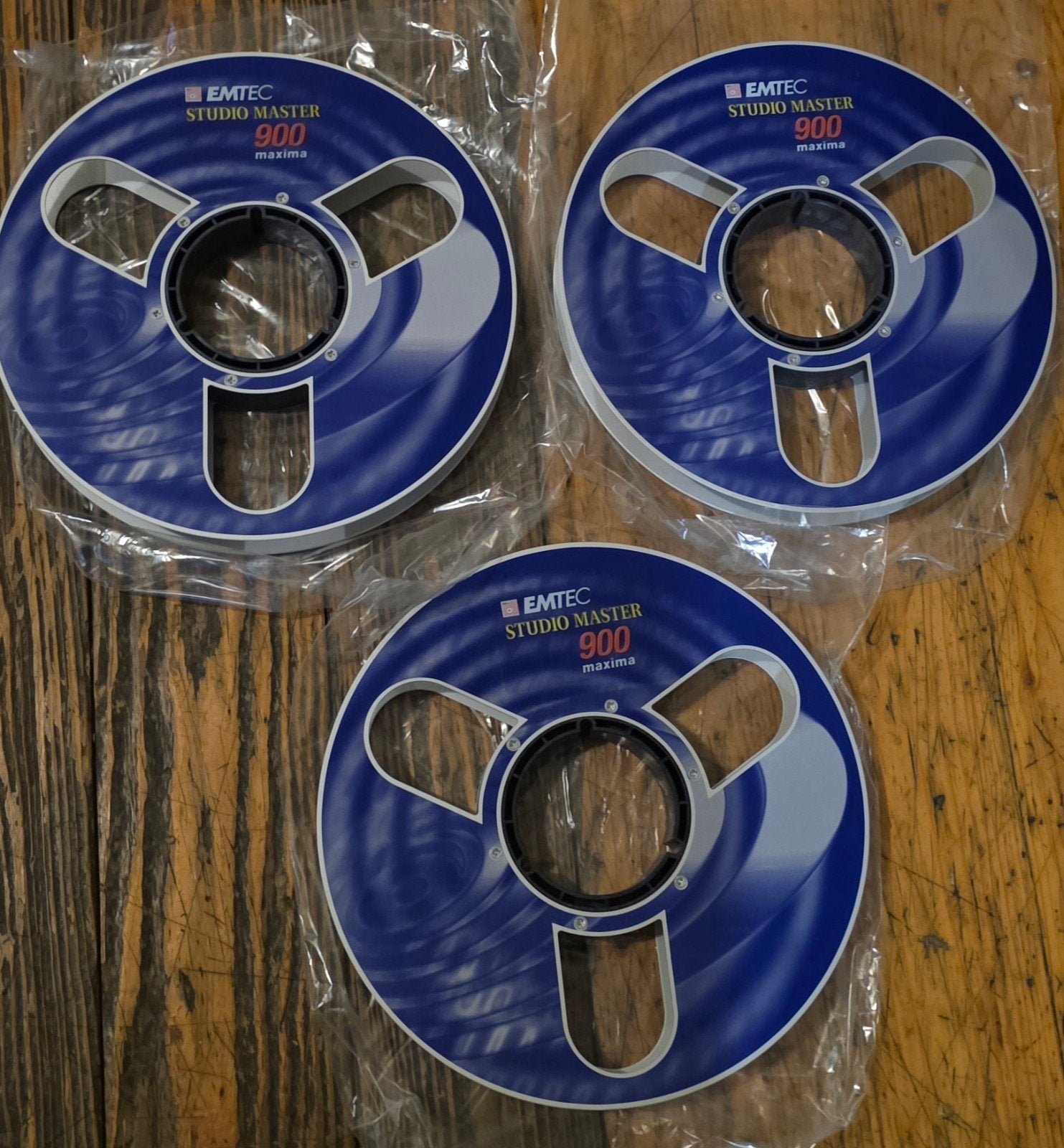 3x EMTEC Studio Master 900 Maxima Spoelen, Ophalen of Verzenden, Accessoire