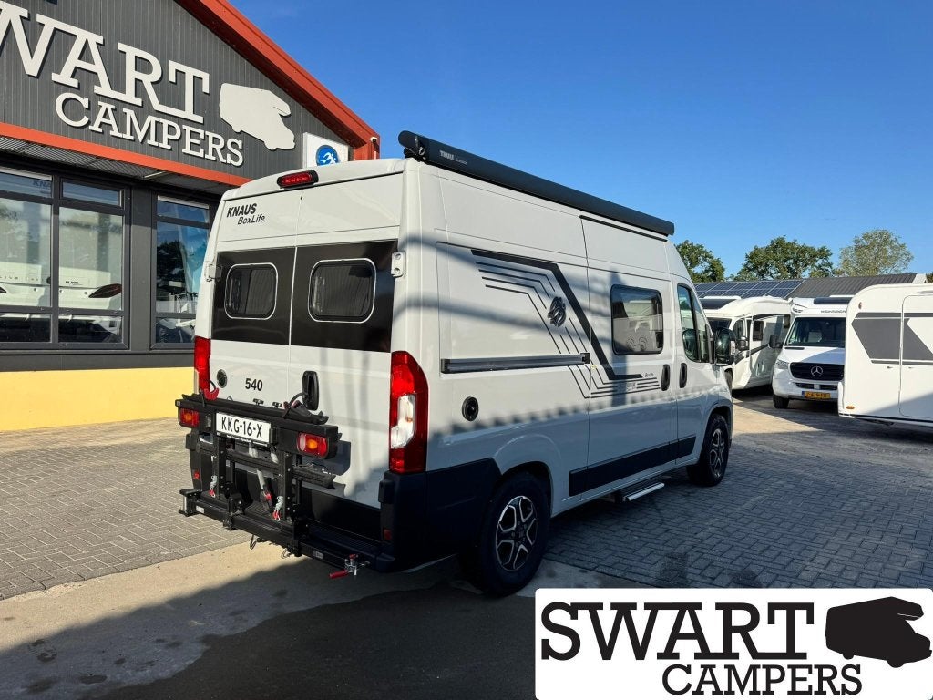 Knaus Boxlife 540 MQ Platinum Selection AUTOMAAT 140 pk, Caravans en Kamperen, Campers, Automaat, Ringverwarming, Fiat, Tot en met 2