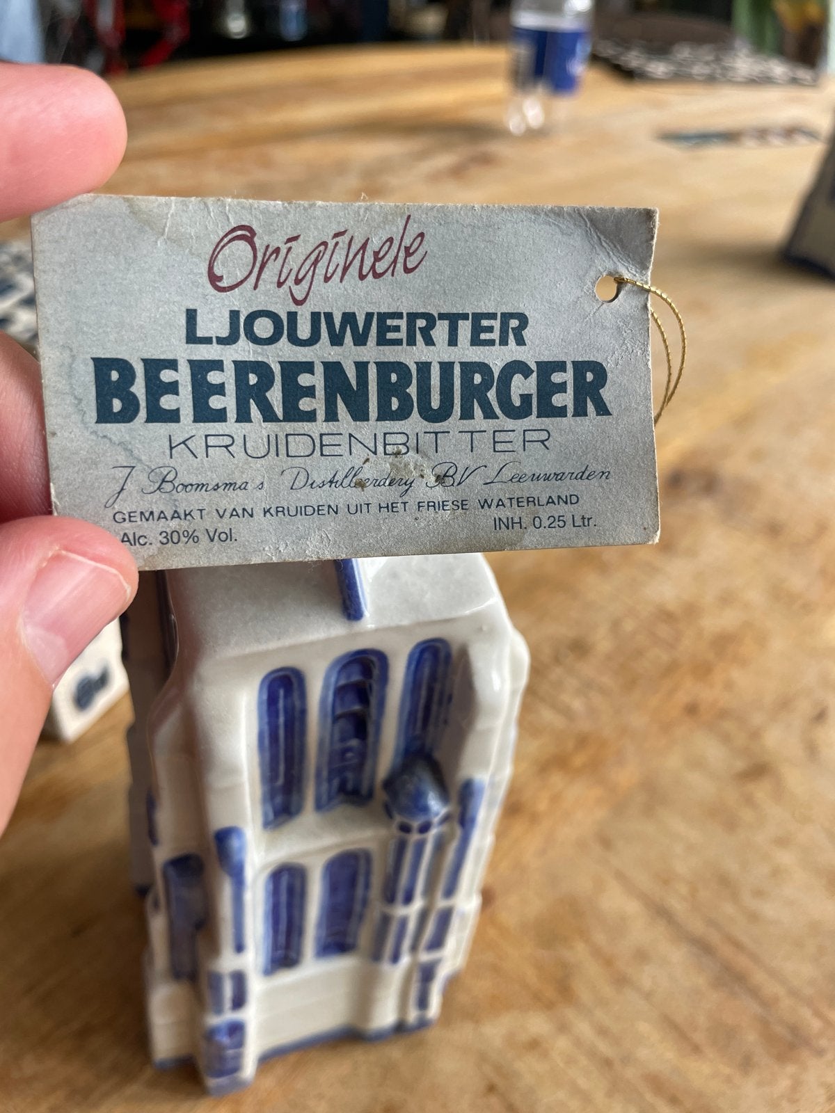 Originele Ljouwerter Beerenburger Kruidenbitter Flesje, Ophalen of Verzenden