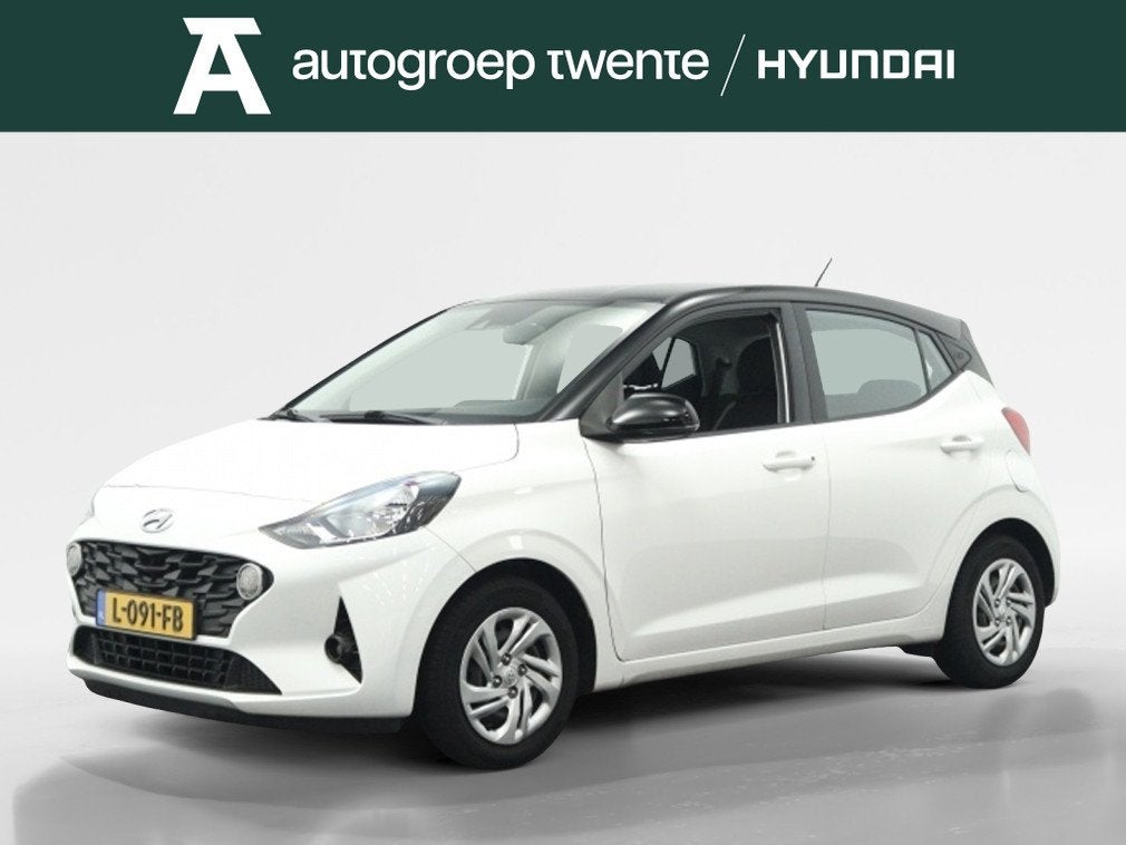 Hyundai i10 1.0 Comfort Plus Automaat | Carplay navigatie |, Auto's, 12 maanden, Stof, Gebruikt, 4 stoelen