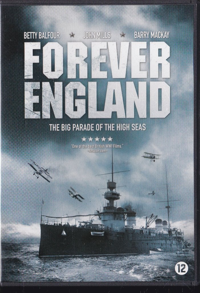 Forever England ֎ 1935, Betty Balfour, John Mills, Gebruikt, Drama, Ophalen of Verzenden, Voor 1940