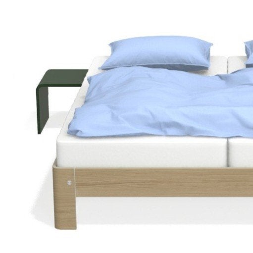 Auping bed 200x180 motor t.e.a.b., Ophalen, Beige, Tweepersoons, 180 cm