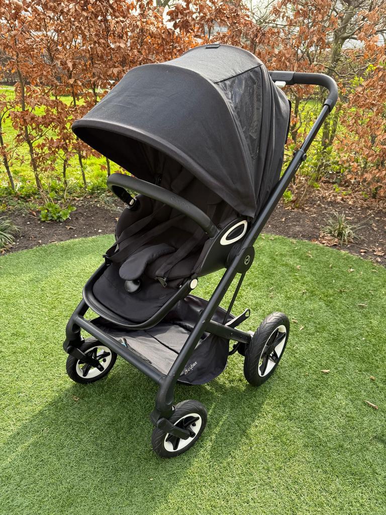 Cybex Talos S Lux kinderwagen met meerijdplankje, Ophalen, Zo goed als nieuw, Kinderwagen, Overige merken
