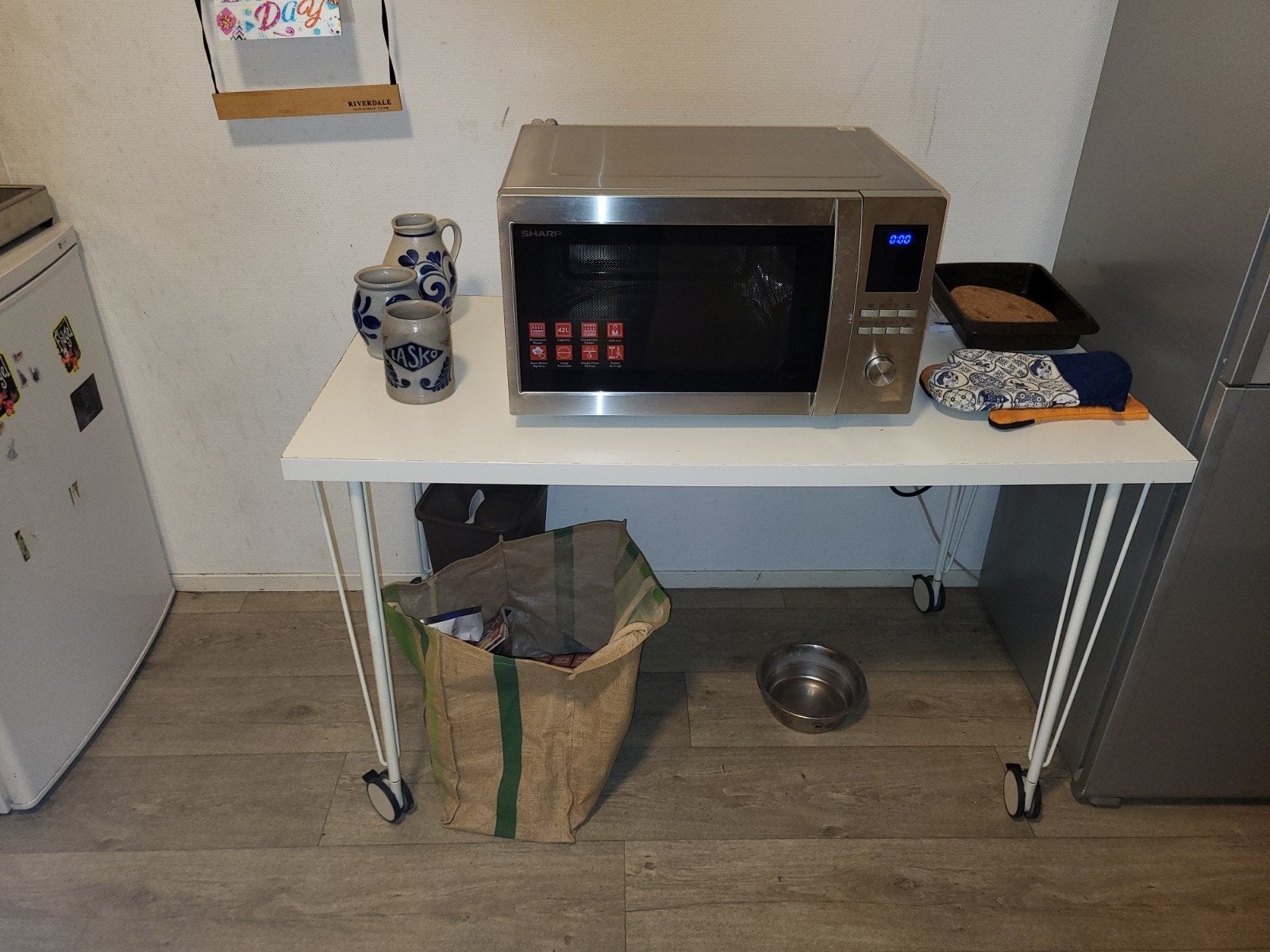 ikea tafel met wielen gebruikt, Ophalen, Overige typen, Gebruikt, IKEA