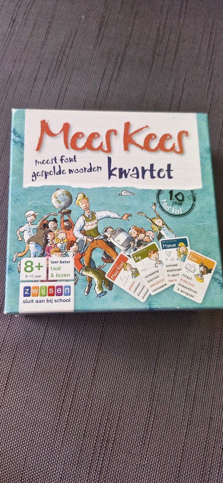Mees Kees Kwartet: Meest Fout Gespelde Woorden, Drie of vier spelers, Ophalen of Verzenden, Gebruikt, Zwijsen