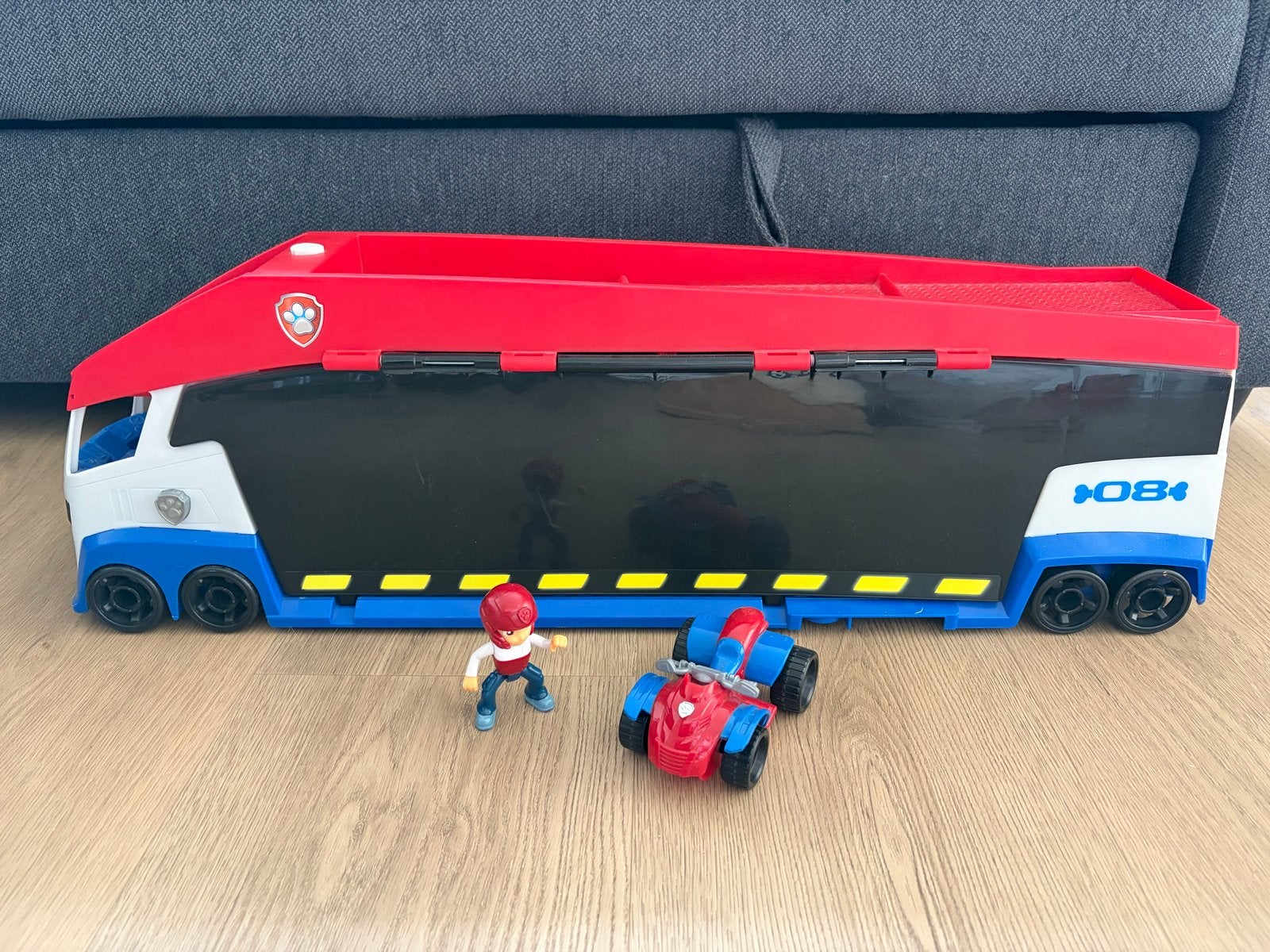 Paw Patrol Patroller met Ryder en quad, Ophalen, Zo goed als nieuw