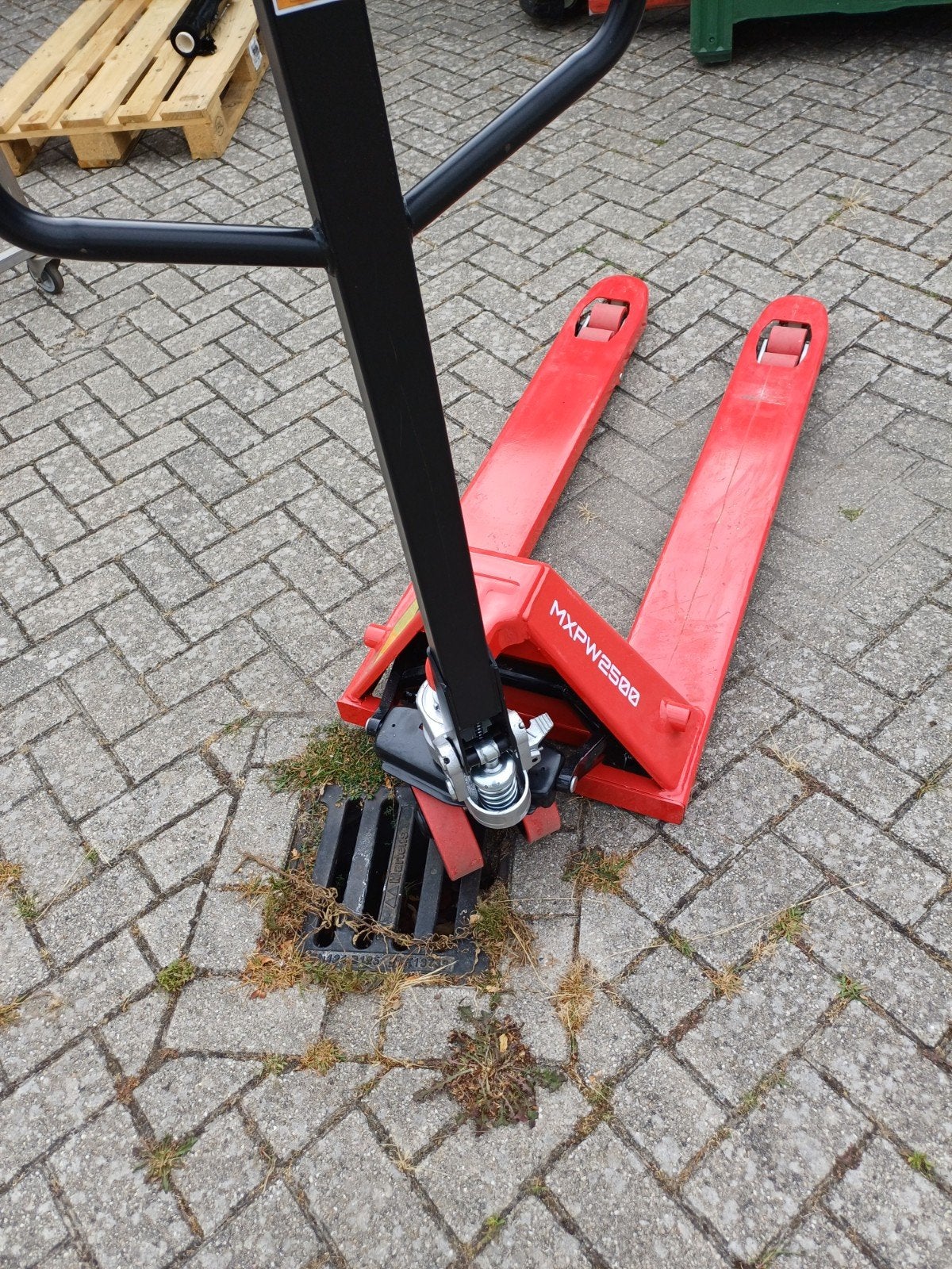 heftafel, transportwagen , pompwagen, intern transport, Ophalen, Zo goed als nieuw