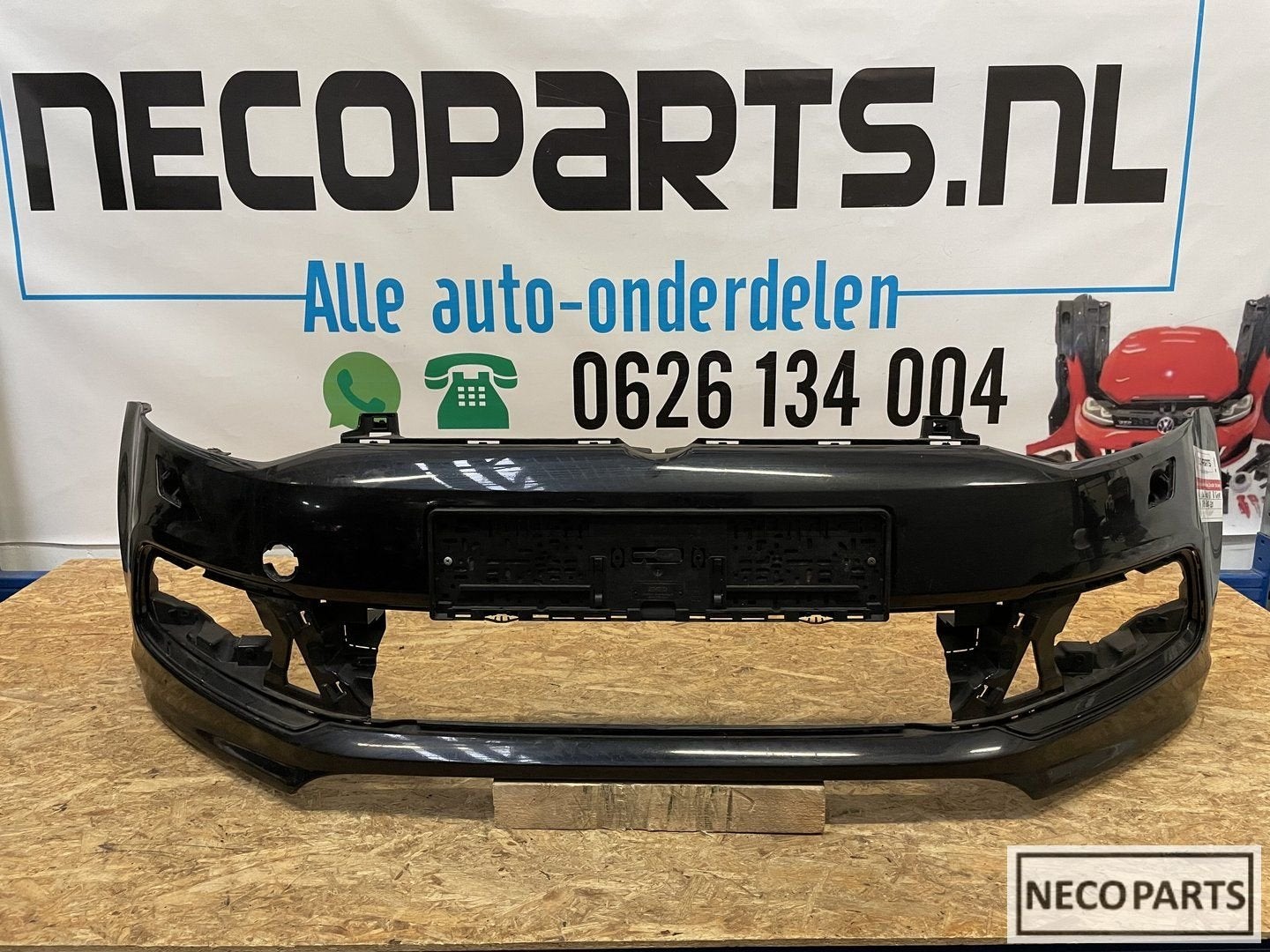 BUMPER VW POLO 6R RLINE R LINE VOORBUMPER 6R0807221, Gebruikt, -, -, Ophalen of Verzenden