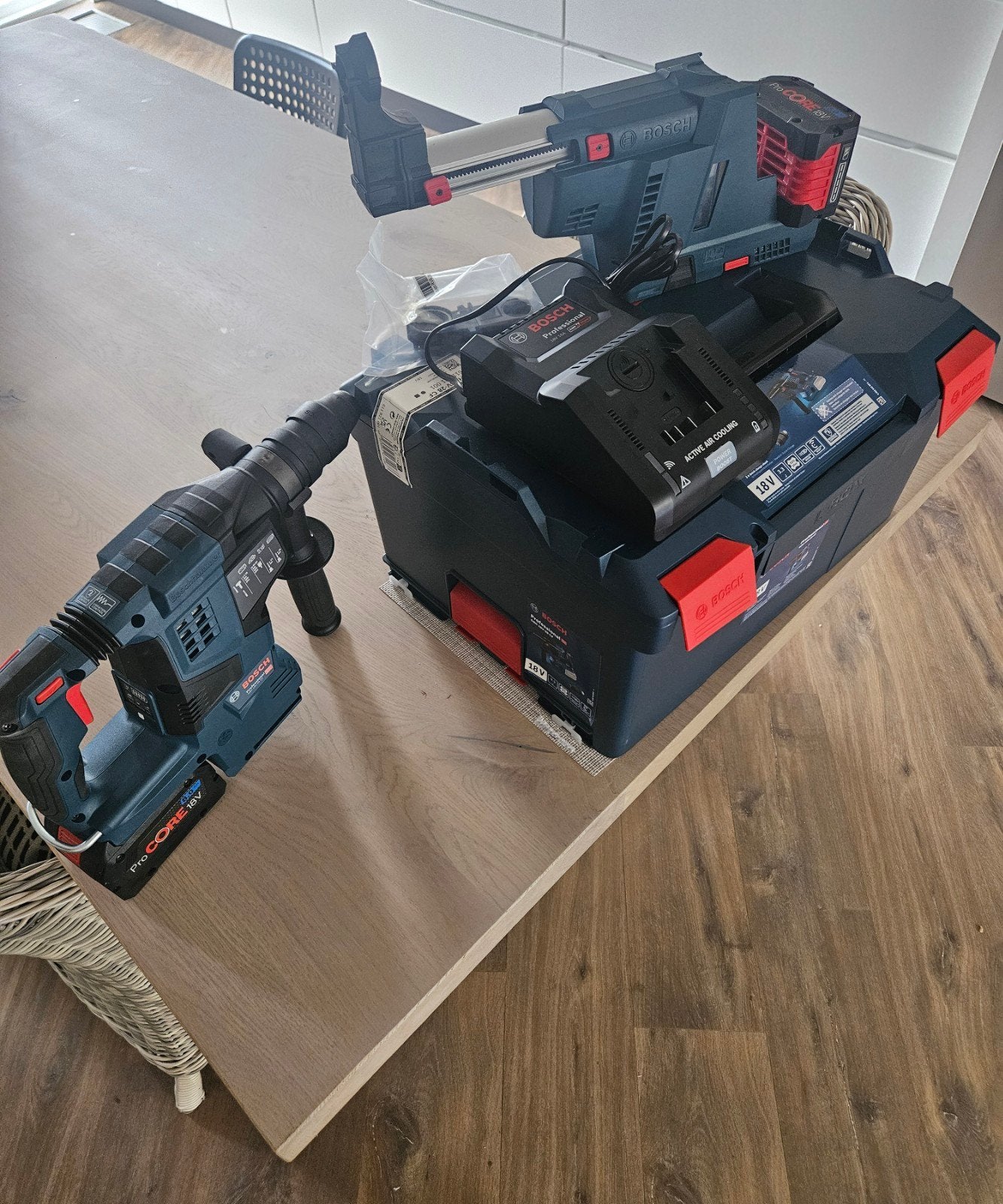 Bosch Professional GBH 18V-28 CF Accu Boorhamer, 600 watt of meer, Boor- en/of Breekhamer, Nieuw, Ophalen of Verzenden